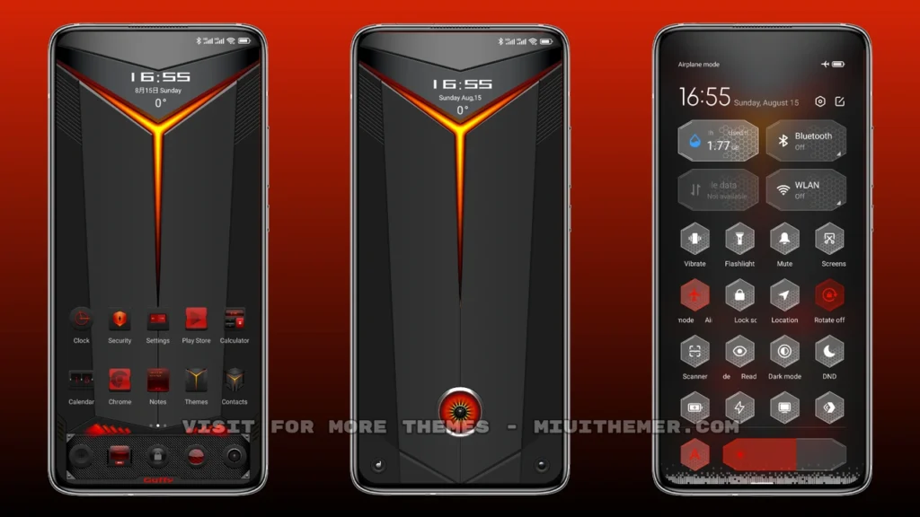 ROG mod v12 MIUI Theme