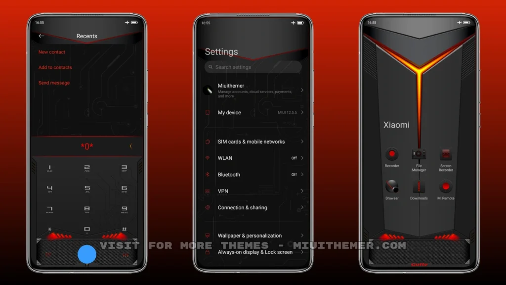 ROG mod v12 MIUI Theme