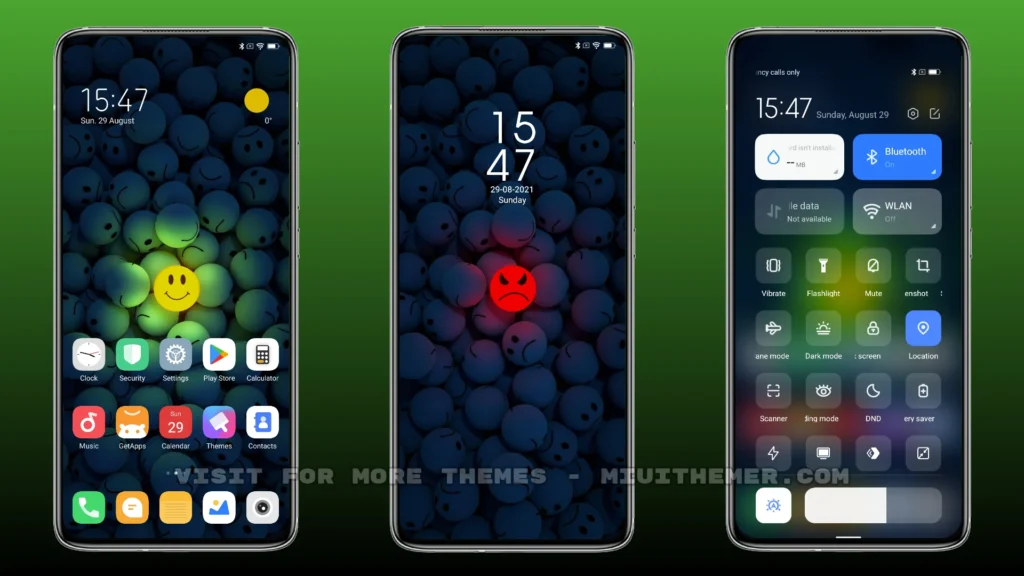 SMILE [Dark] MIUI Theme