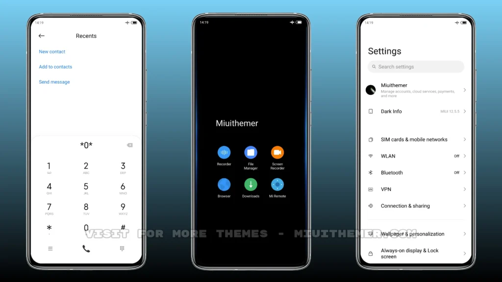 Soft Dark MIUI Theme