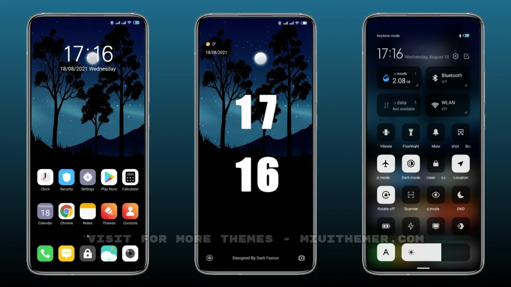 Source MIUI dark theme for Xiaomi and Redmi devices - MIUI Themer