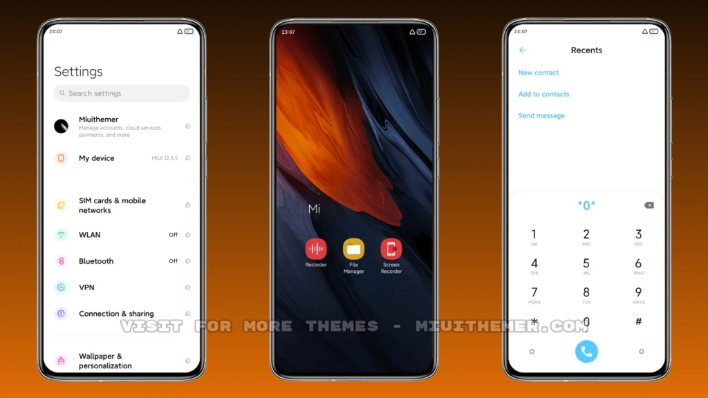 TMPX UI MIUI Theme