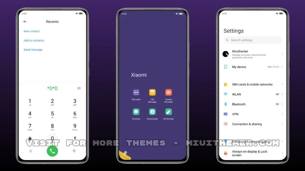 Tablet notes MIUI Theme