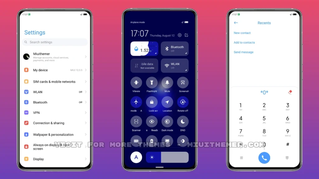 Vibe UI MIUI Theme