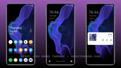 Violet X MIUI Theme