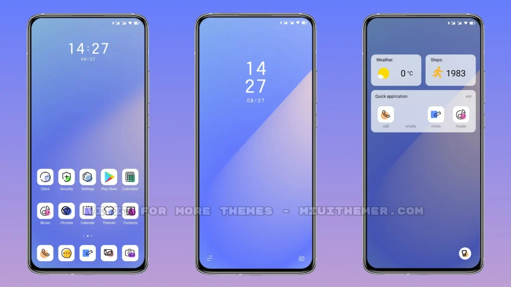 Water color MIUI Theme