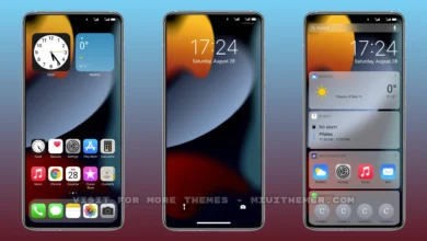 iOX15 Mix MIUI Theme