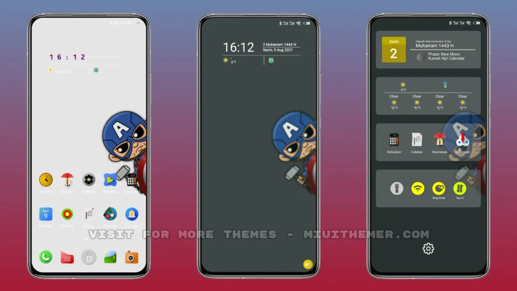 kapten MIUI Theme