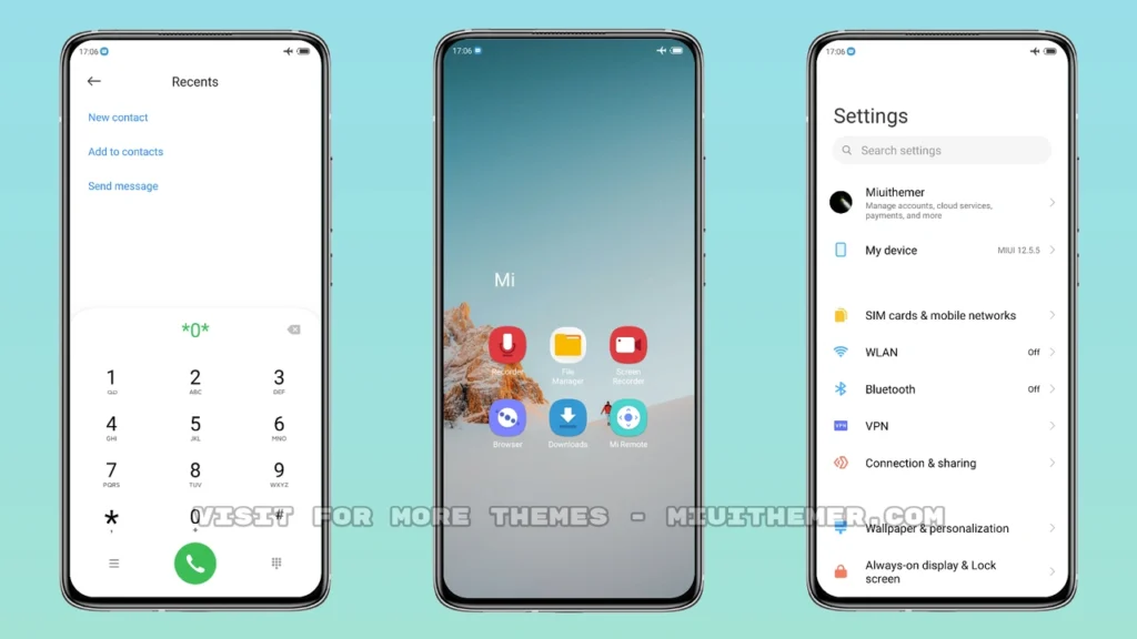 Samsung A MIUI Theme