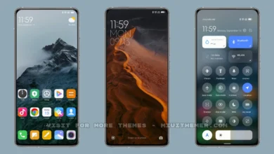 12 Carbon 3D MIUI Theme