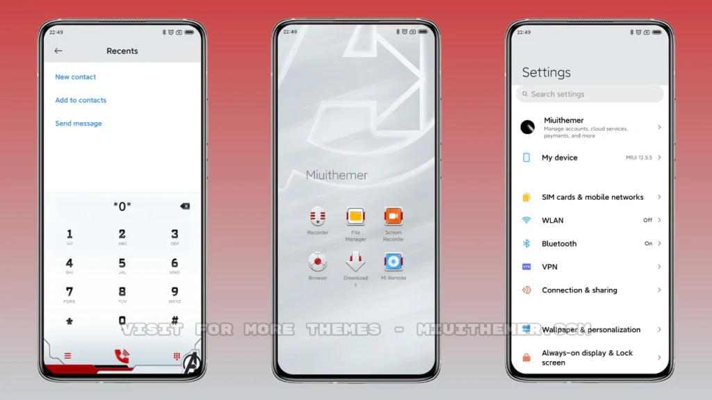 Avengers End Game MIUI Theme