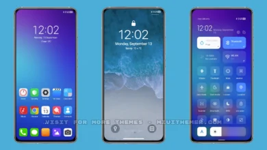 BLUE [SEA] MIUI Theme
