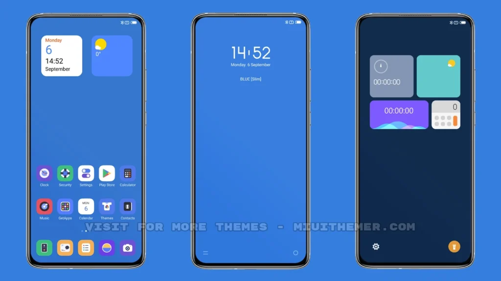 BLUE [Slim] MIUI Theme