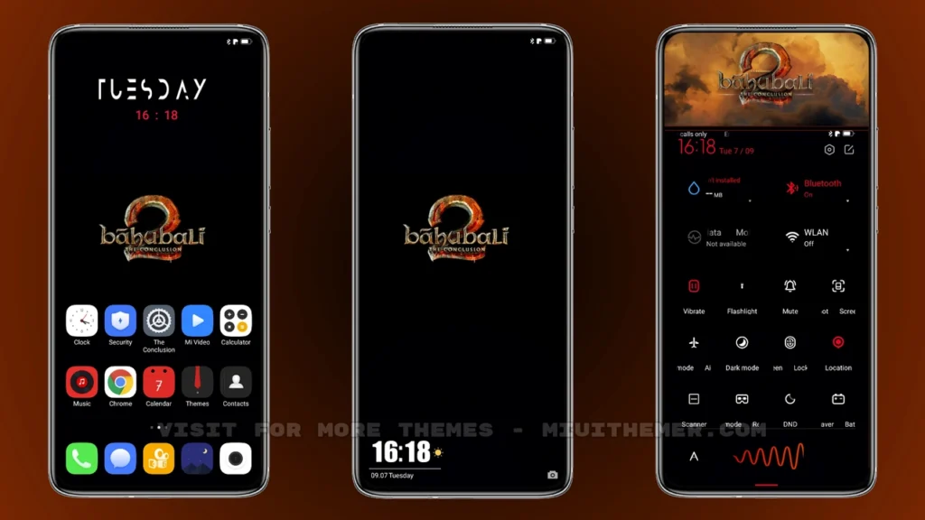 Bahubali 2.0 MIUI Theme