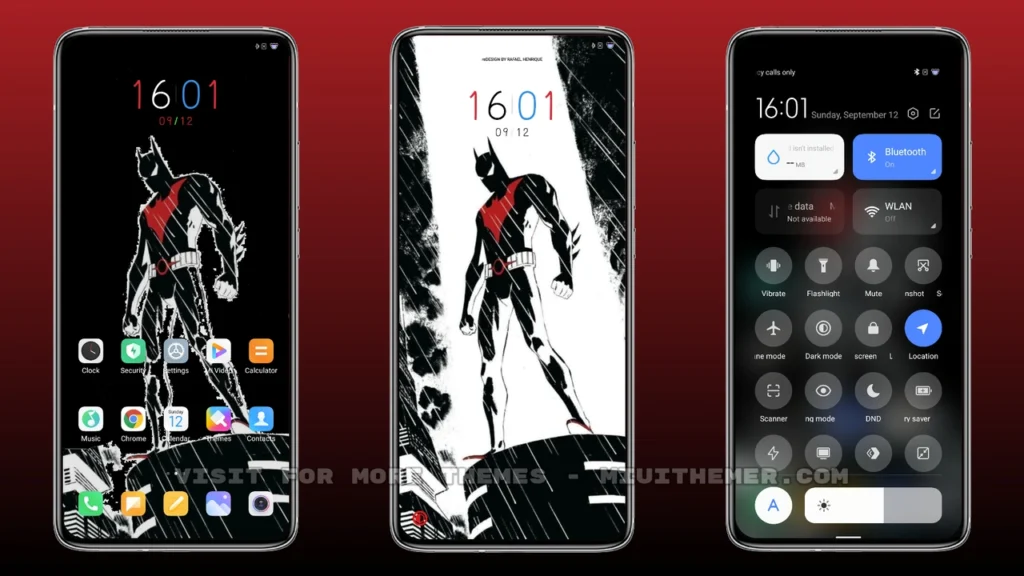 Bat mod 12 MIUI Theme