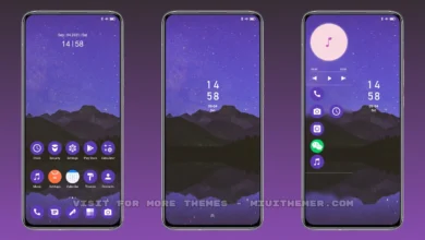 Blue Night_DWM2 MIUI Theme