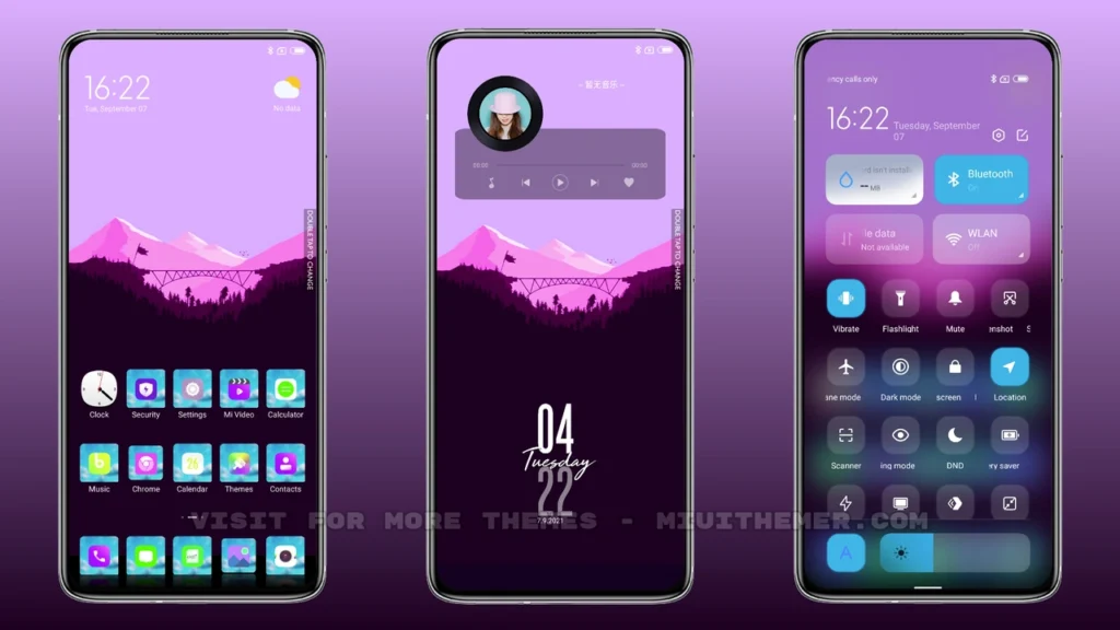 Bridge color MIUI Theme