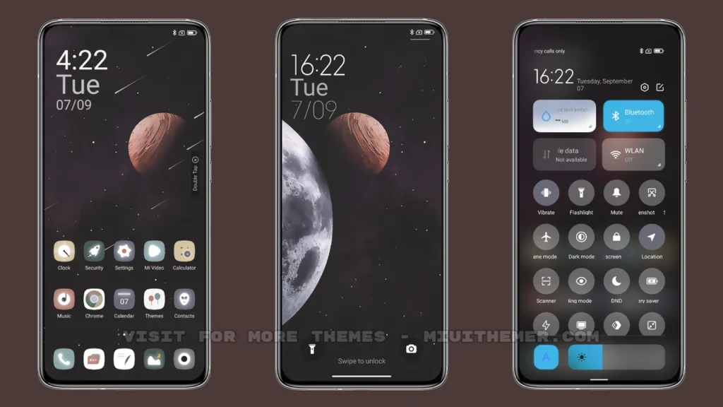 Bright Galaxy MIUI Theme