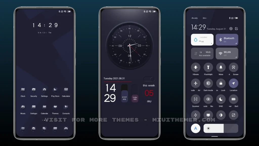 Business luxury MIUI Theme