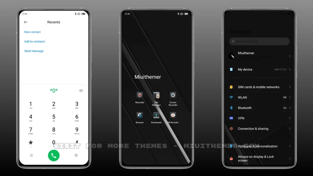 Business window MIUI Theme