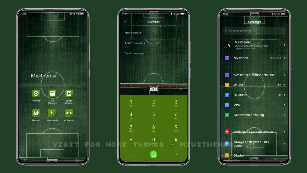 Calcio v12 MIUI Theme