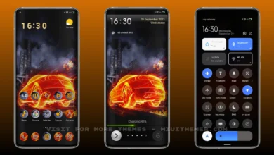 Car On Fire MIUI Theme