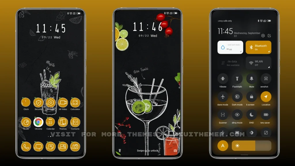 Cocktail-Dark_3MDS MIUI Theme