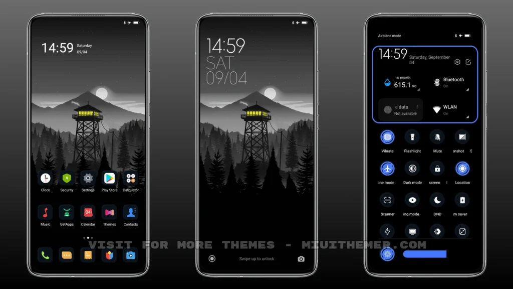 Controll v12 MIUI Theme