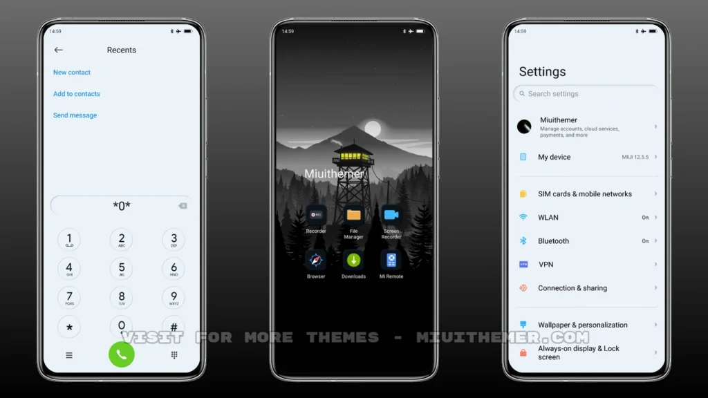 Controll v12 MIUI Theme