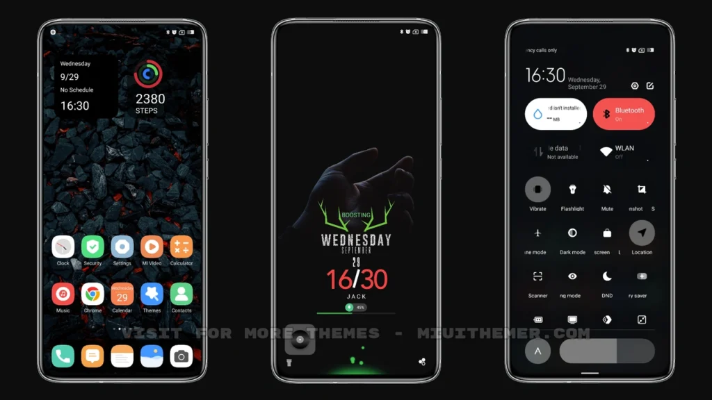 DARK - P.A MIUI Theme