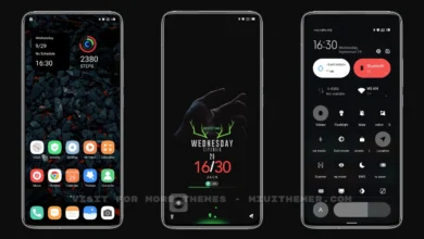 DARK - P.A MIUI Theme