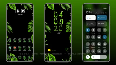 Dark Leaf MIUI Theme