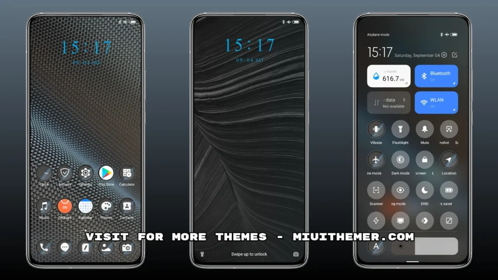 Dark Paste MIUI Theme