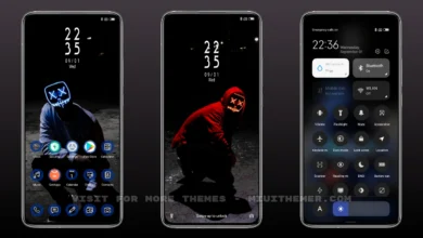 Dark Scary MIUI Theme