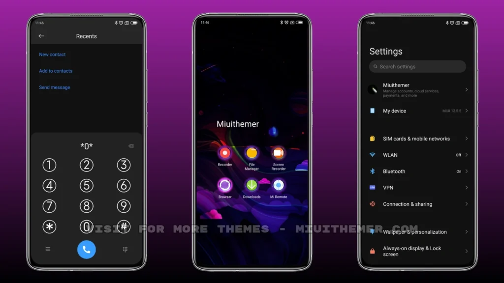 Dark Sky MIUI Theme