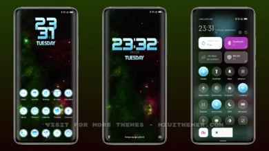 Dark Star Sky MIUI Theme