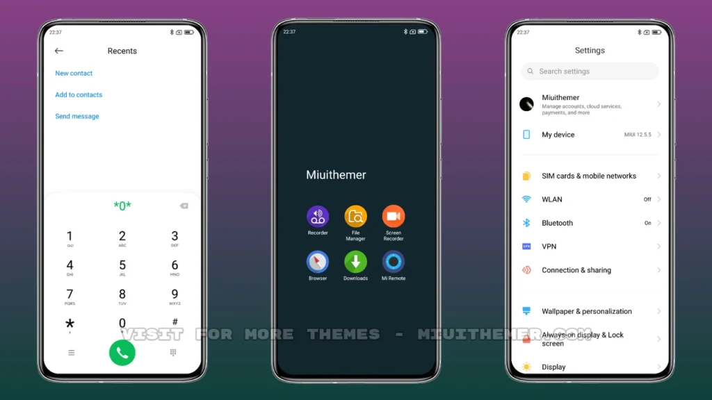 Dark World v3.0 MIUI Theme