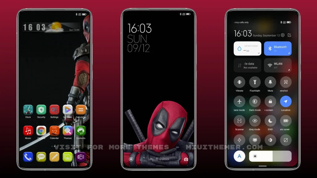 Deadpool MIUI Theme