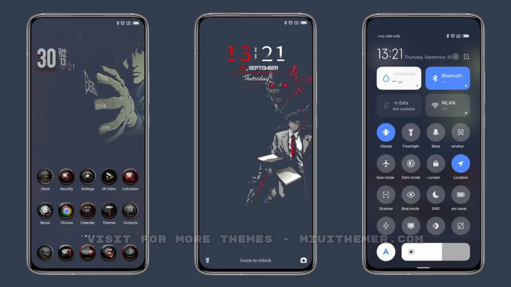 Death Note MIUI Theme