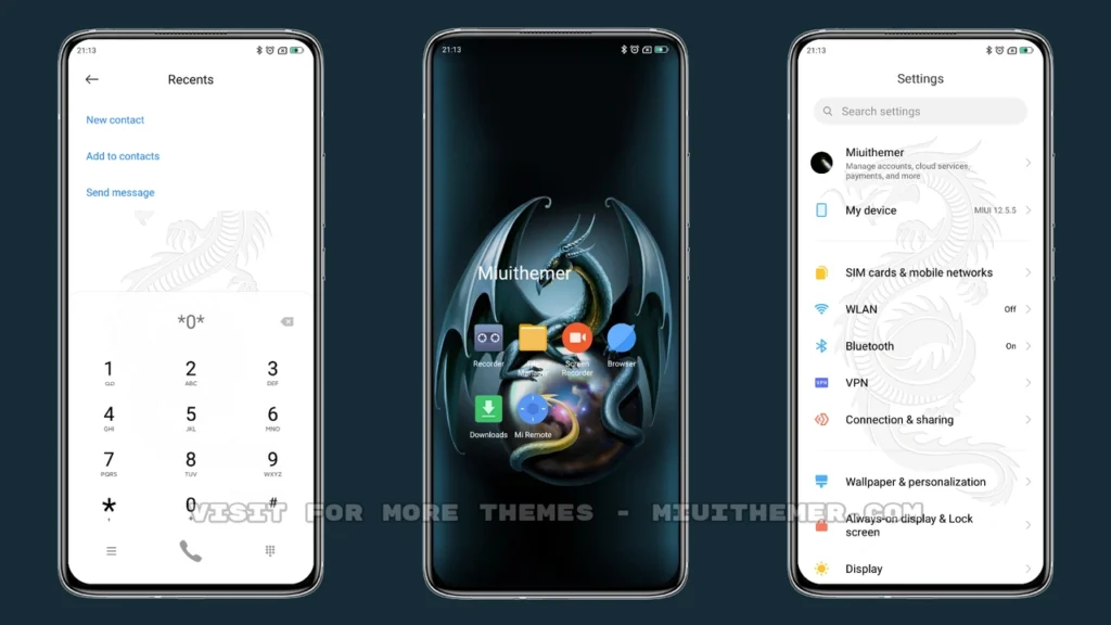 Dragon [12] MIUI Theme