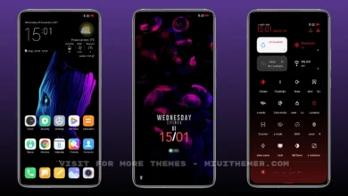 Dream Red MIUI Theme