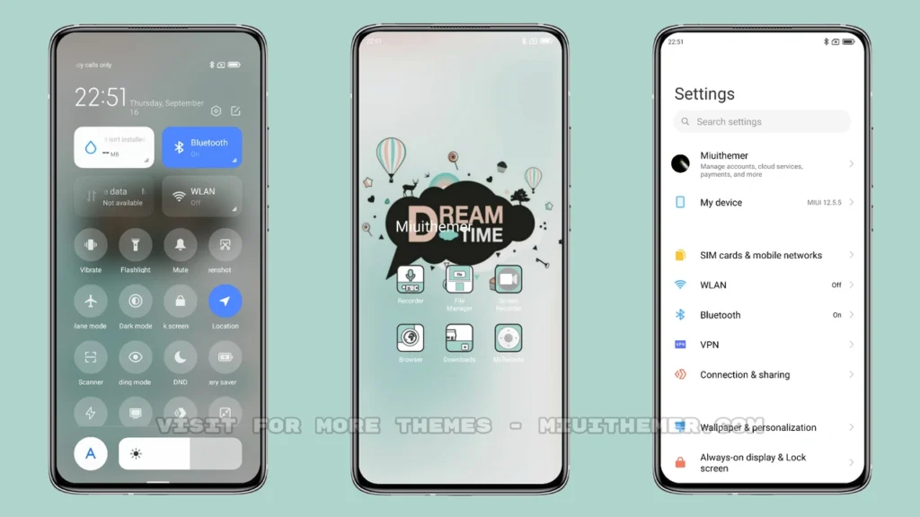 DreamTime MIUI Theme