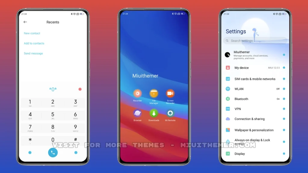 Elegant Color MIUI Theme