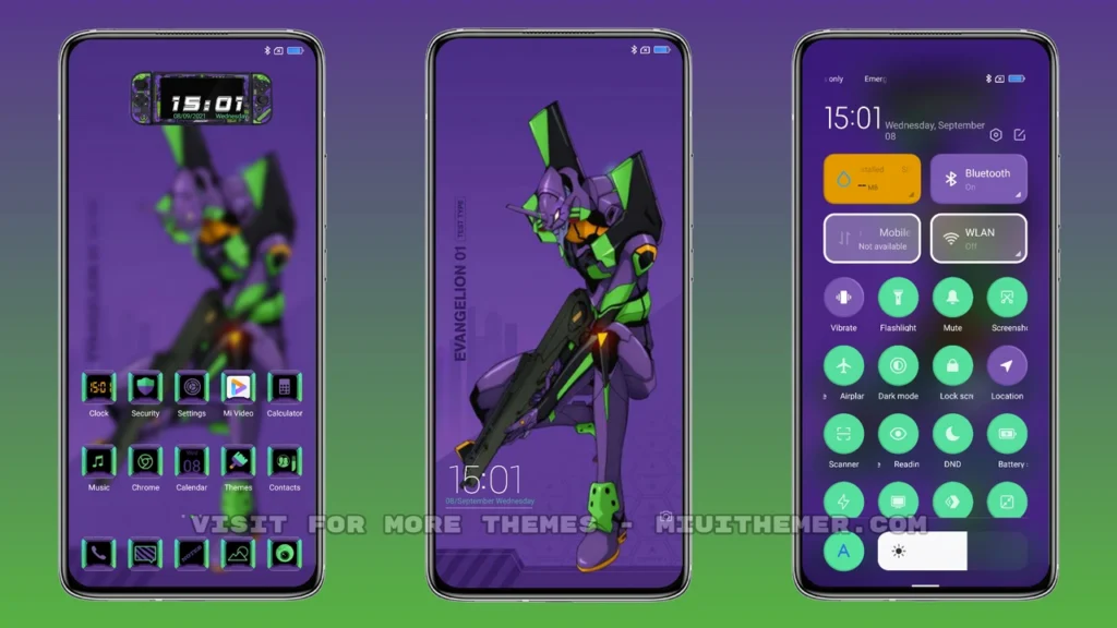 Eva Edition 3D MIUI Theme