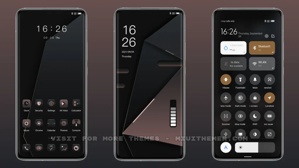 Folding space MIUI Theme