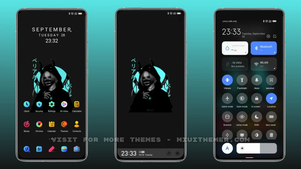 Futuristic X MIUI Theme