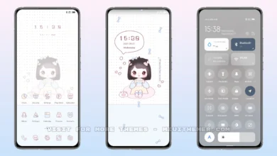 Gaming girl MIUI Theme