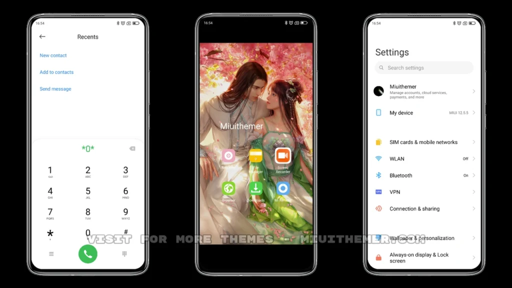 Giai Nhân MIUI Theme