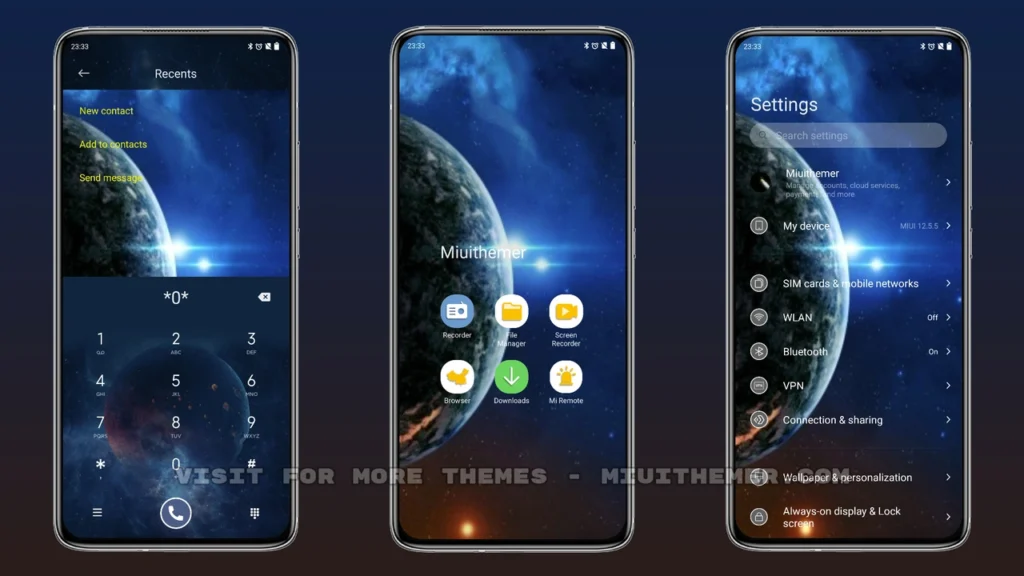 Gravitational MIUI Theme