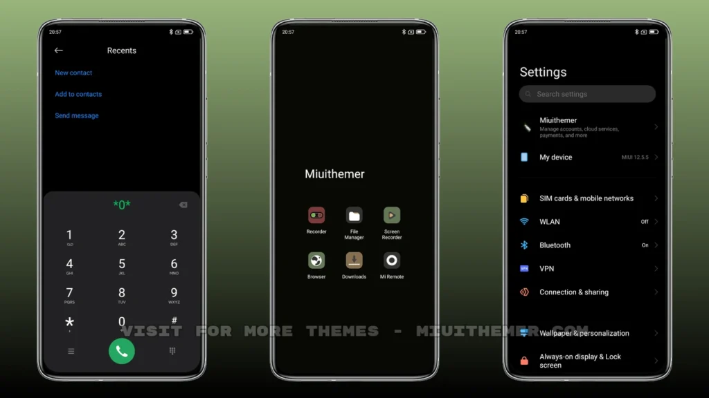 Hourglass MIUI Theme